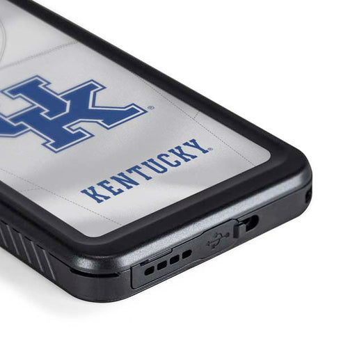 University of Kentucky White Jersey Galaxy S24 Plus Waterproof Case